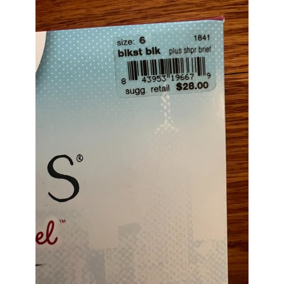 Spanx Assets Super Control High Waist Body Shaper Blackest Black 1841 Size 6 - Picture 3 of 3